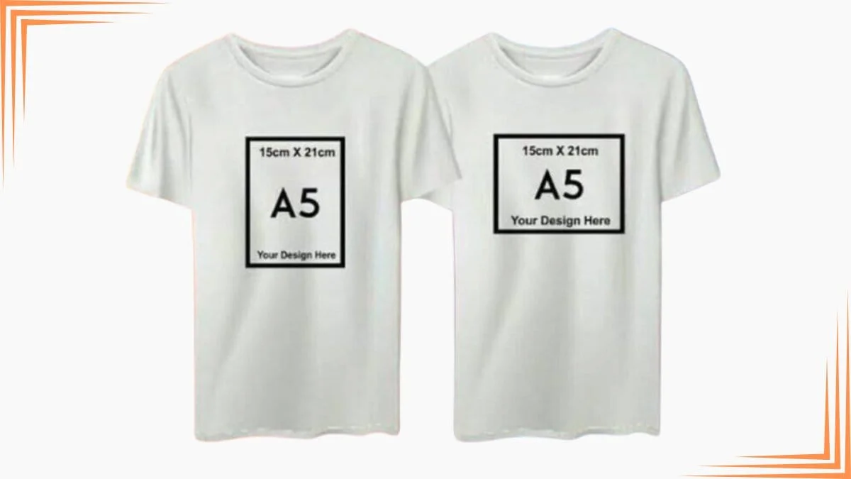 ukuran sablon kaos a5