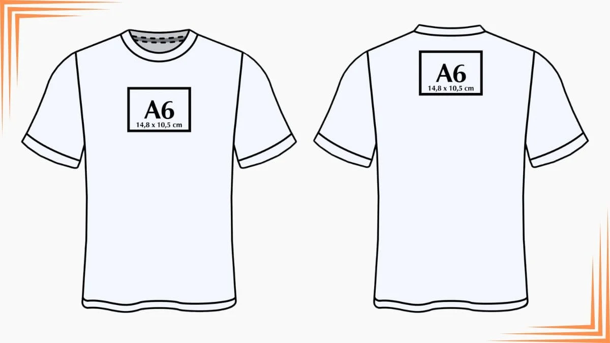 ukuran sablon kaos a6