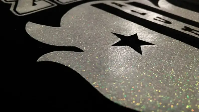 sablon glitter