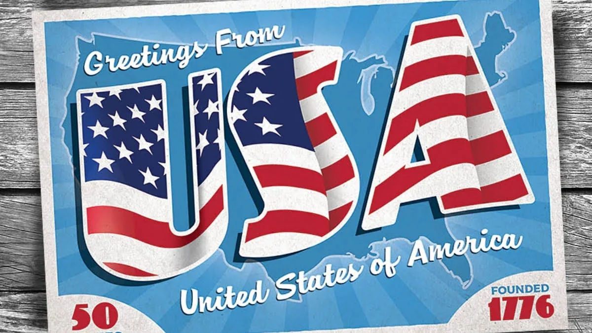 ukuran post card amerika