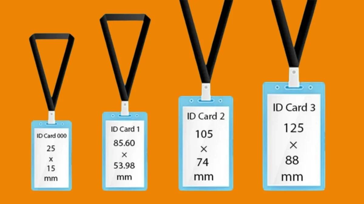 ukuran lanyard ISO