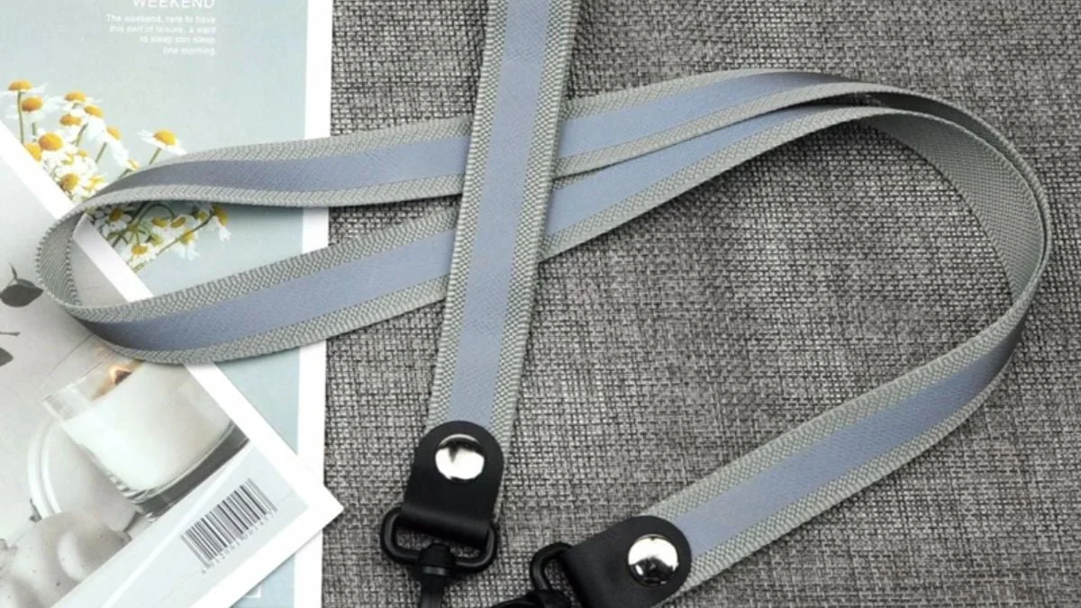 Bahan Tali Lanyard Reflektif