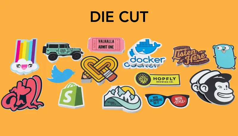 stiker die cut