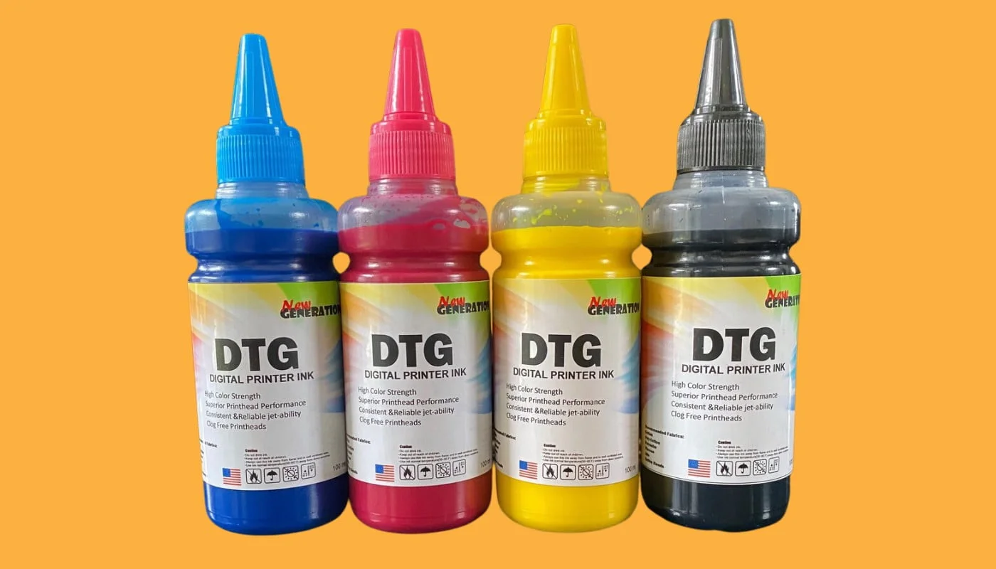 jenis tinta textile DTG